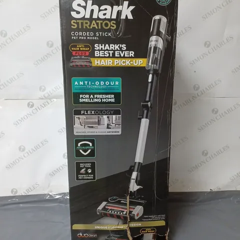 BOXED SHARK CORDED STICK VACUUM CLEANER PET PRO MODEL HZ3000UKT