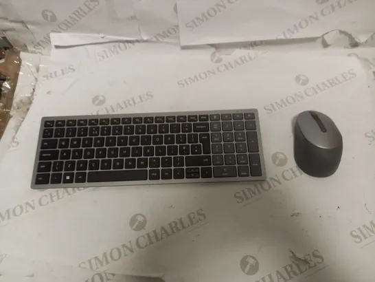 DELL GREY KEYBOARD AND MOUSE 