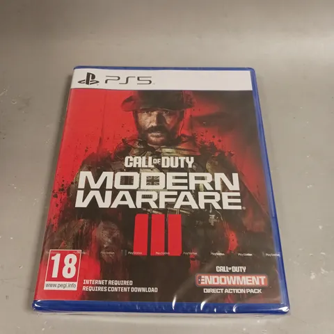 SEALED CALL OF DUTY MODERN WARFARE III ON PS5 