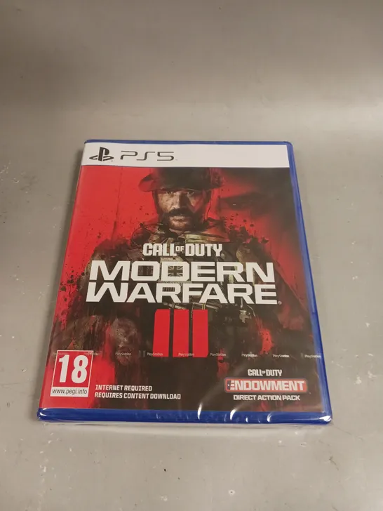 SEALED CALL OF DUTY MODERN WARFARE III ON PS5 