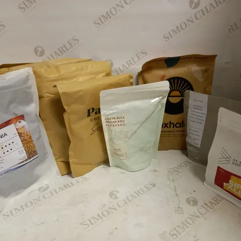 LOT OF 10 PACKS OF COFFEE BEANS