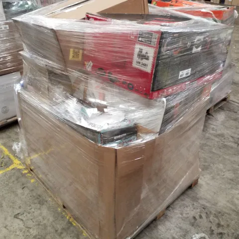 PALLET OF APPROXIMATELY 17 UNPROCESSED RAW RETURN HOUSEHOLD AND ELECTRICAL GOODS TO INCLUDE;