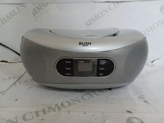 BOXED BUSH BLUETOOTH CD BOOMBOX