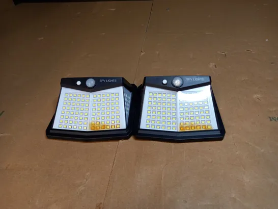 SPV LIGHTS 128 LED SOLAR SECURITY LIGHTS