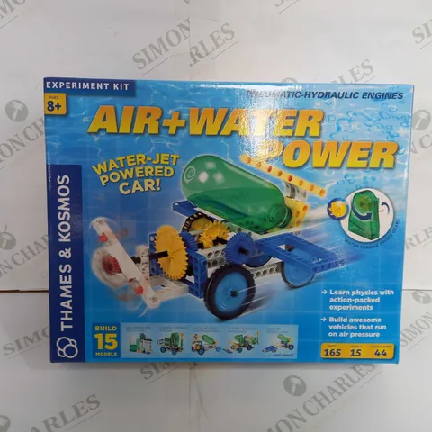 THAMES & KOSMOS AIR + WATER POWERED CAR - 15 MODELS 