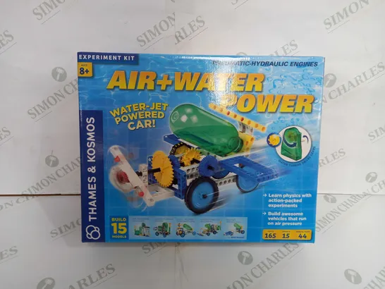 THAMES & KOSMOS AIR + WATER POWERED CAR - 15 MODELS 