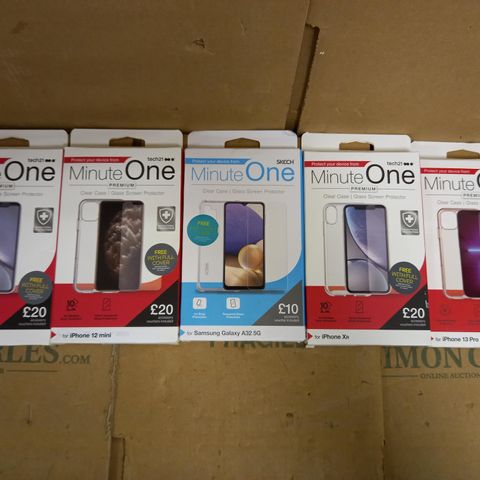 LOT OF APPROXIMATELY 40 ASSORTED PHONE CASES FOR VARIOUS MODELS TO INCLUDE IPHONE 12 MINI, SAMSUNG GALAXY A32, IPHONE XR ETC