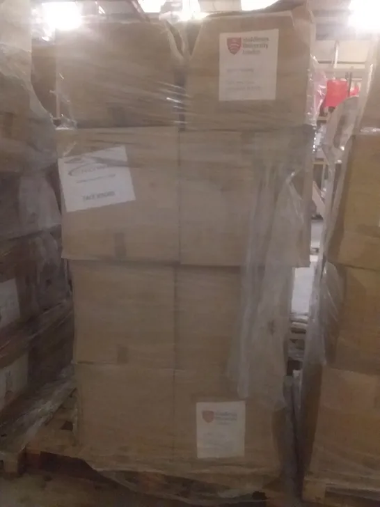 PALLET OF APPROXIMATELY 750 FACE MASK VISORS