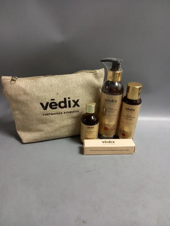 VEDIX HAIR CARE REGIME KIT WITH A WOVEN BAG