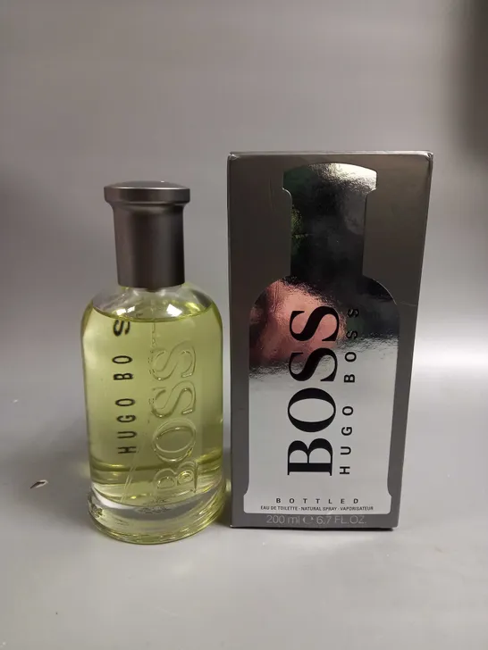 BOXED HUGO BOSS BOTTLED 200ML EAU DE TOILETTE  RRP £110