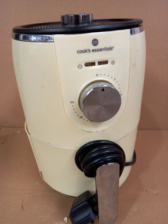 COOKS ESSENTIALS AIR FRYER YELLOW 