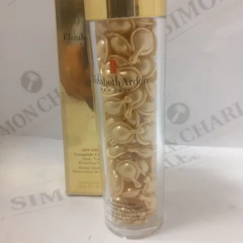 BOXED ELIZABETH ARDEN ADVANCED CERAMIDE CAPSULES DAILY YOUTH RESTORING SERUM 42ML