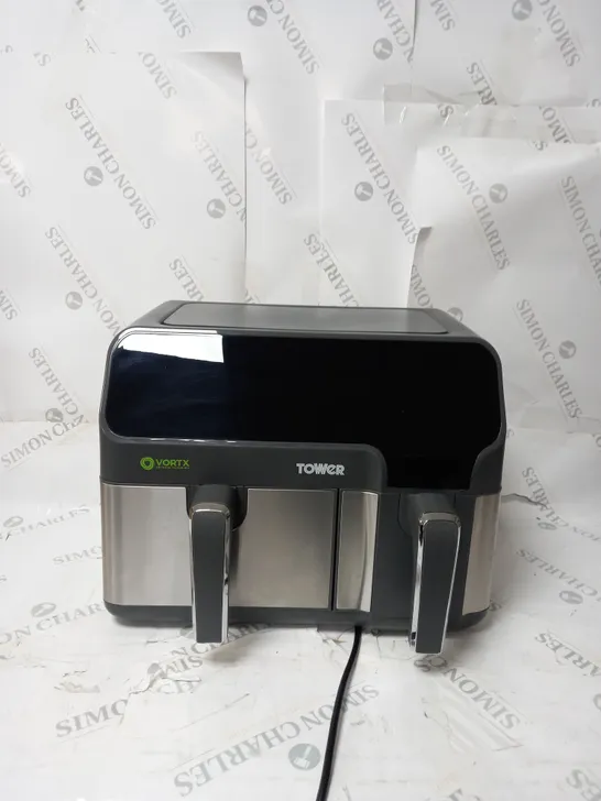 BOXED TOWER VORTEX T17099 ECO DUO DIGITAL AIRFRYER