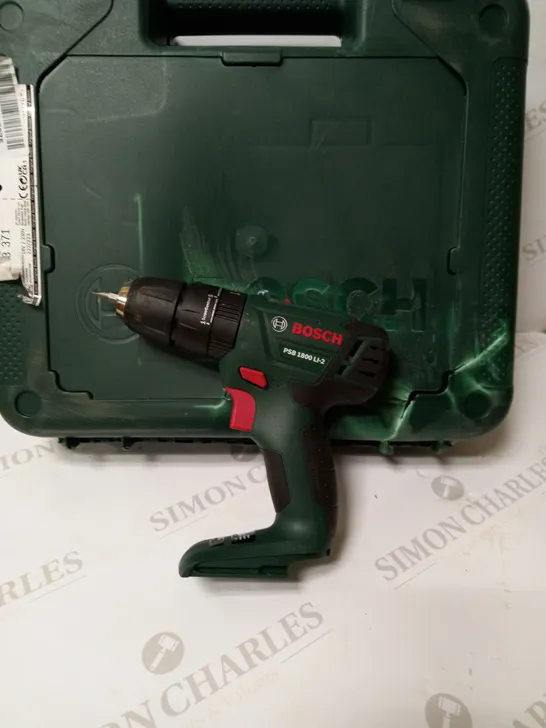 BOSCH PSB 1800 LI-2 CORDLESS COMBI DRILL 