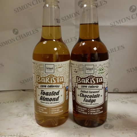 LOT OF 2 ASSORTED BARISTA FLAVOURED SYRUPS 