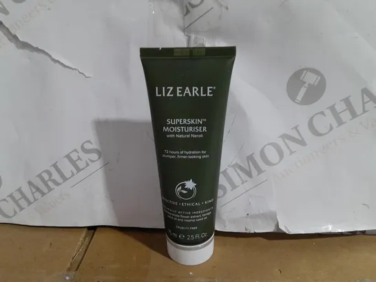 BOXED LIZ EARLE SUPERSKIN MOISTURISER WITH NATURAL NEROLI (75ML)