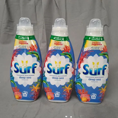 BOXED SURF SET OF 8 CONCENTRATED LIQUID DETERGENT - COLLECTION ONLY