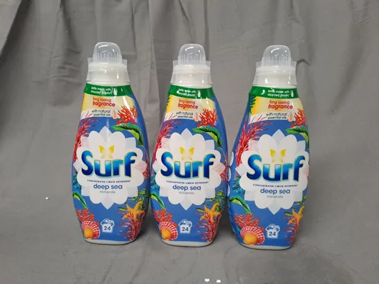 BOXED SURF SET OF 8 CONCENTRATED LIQUID DETERGENT - COLLECTION ONLY