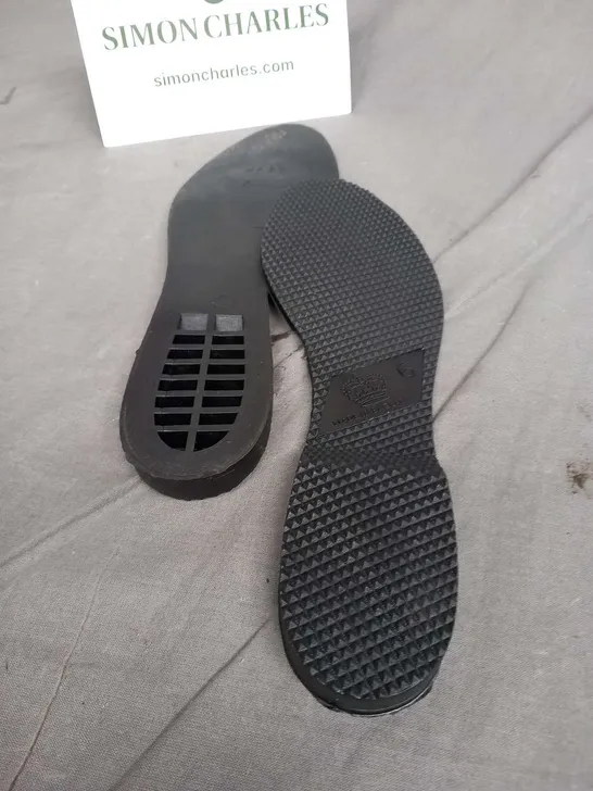 LARGE QUANTITY OF BLACK JAZZ SHOE SOLES