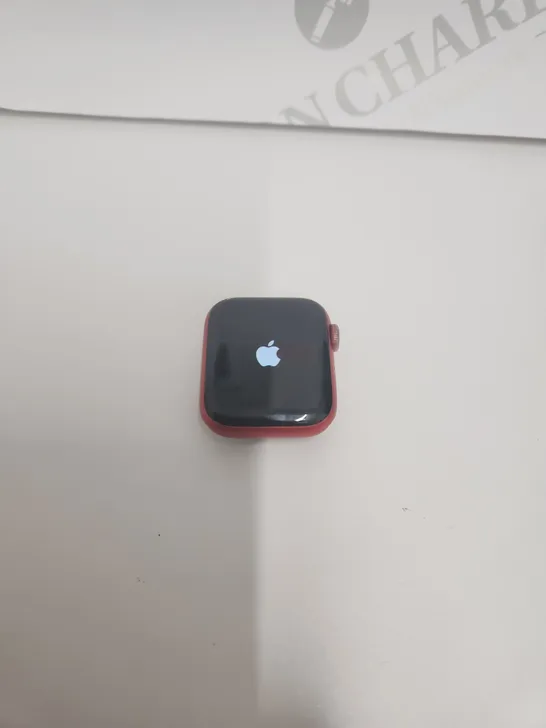 APPLE WATCH SERIES 6 40MM RED SMART WATCH - NO STAP