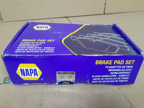 NAPA BRAKE PAD SET NBP1433