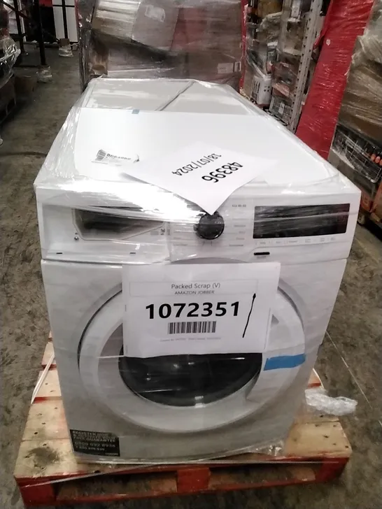 HISENSE DCGE801 60CM FREESTANDING DRYER AND ZANUSSI 9KG 1400RPM FREESTANDING WASHING MACHINE - UNPROCESSED RAW RETURNS