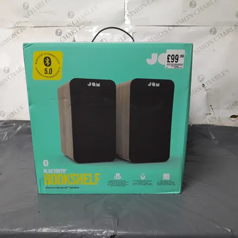 BOXED JAM BLUETOOTH BOOKSHELF SPEAKERS