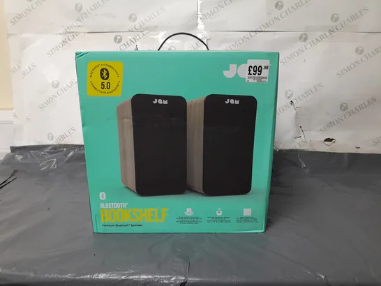 BOXED JAM BLUETOOTH BOOKSHELF SPEAKERS