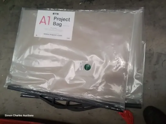 PALLET OF ASSORTED ITEMS INCLUDING, A1 PROJECT BAGS, BLADELESS AIR PURIFIER & HEATER FAN, G-FAVOUR BACK PACS, CHILD TOILET SEAT, TOILET STOOL, ROLLER BLINDS.