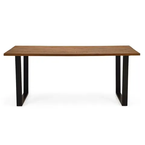 BOXED JACKSON DINING TABLE RUSTIC PINE