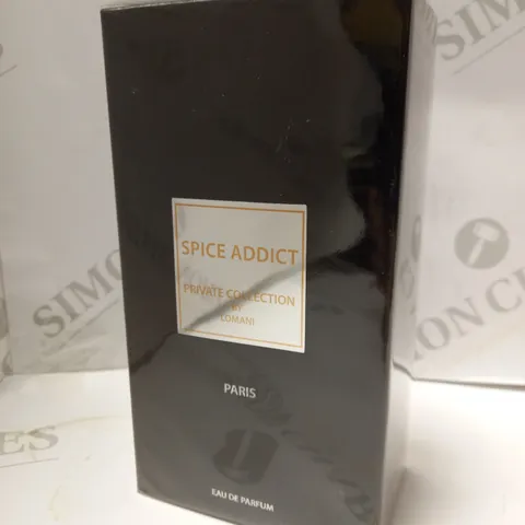 LOMANI SPICE ADDICT PRIVATE COLLECTION EAU DE PARFUM 100ML