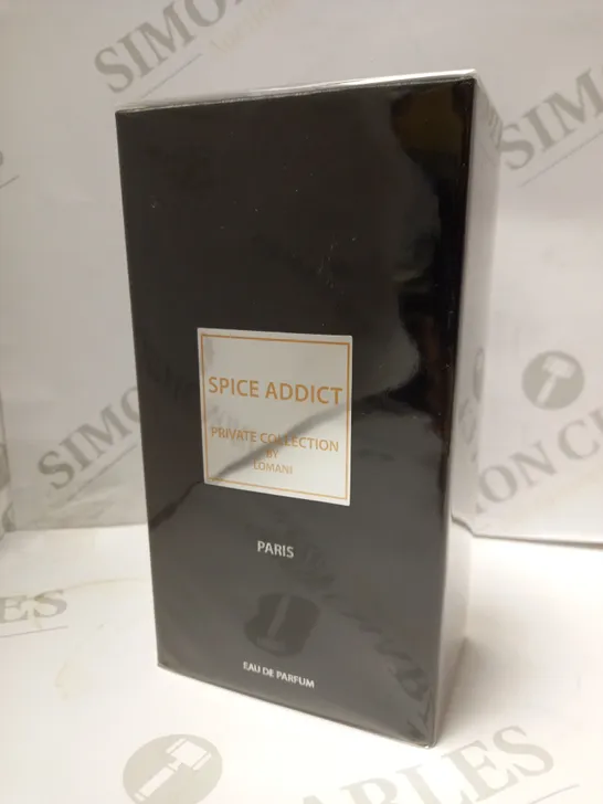 LOMANI SPICE ADDICT PRIVATE COLLECTION EAU DE PARFUM 100ML