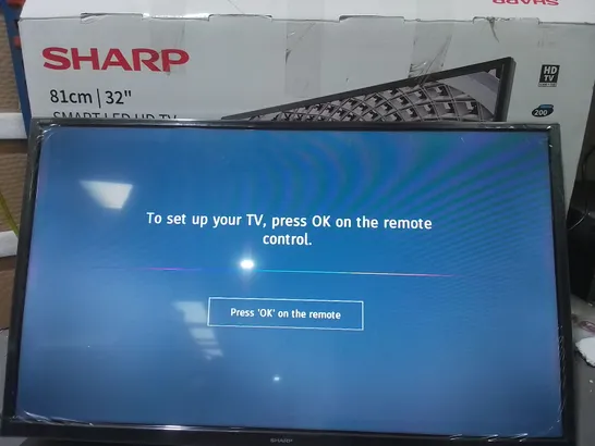  BOXED SHARP SMART TV HD/FULL HD 32" HD READY 32BC3K