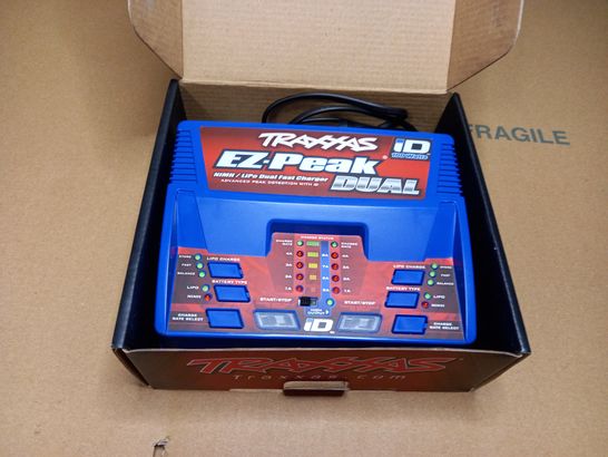 BOXED TRAXXAS EZ-PEAK DUAL NIMH/LIPO DUAL FAST CHARGER