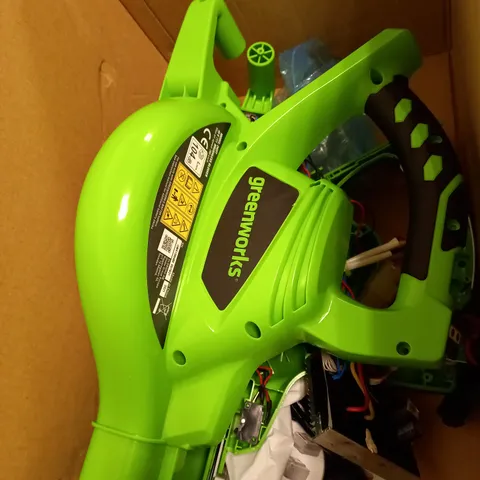 GREENWORKS 40v BATTERY POWERED BLOWER/VACCUM