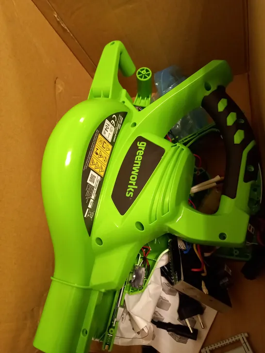 GREENWORKS 40v BATTERY POWERED BLOWER/VACCUM