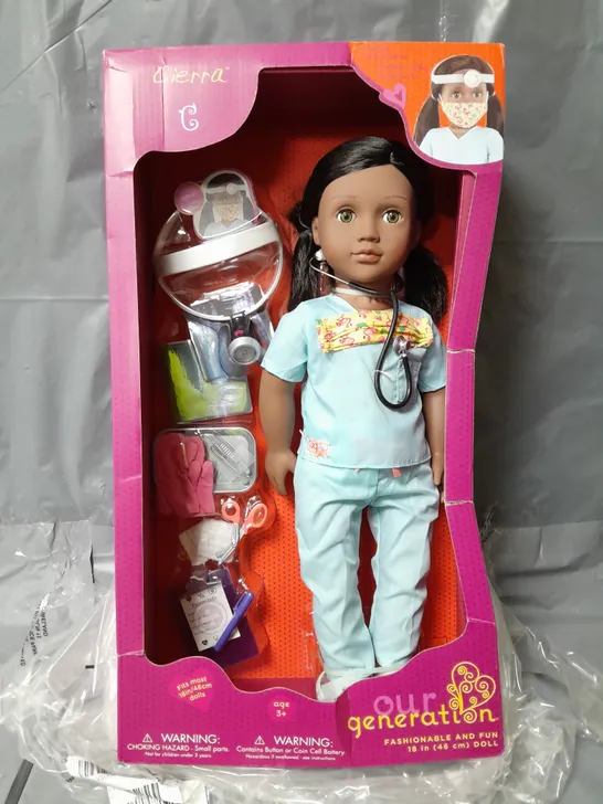 OUR GENERATION CIERRA TOY RRP £44.99