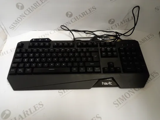 HAVIT RAINBOW LED BACKLIT WIRED GAMING KEYBOARD