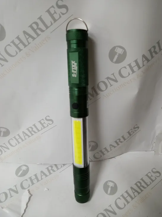 SFIXX SET OF 2 LED TORCHES IN DARK GREEN