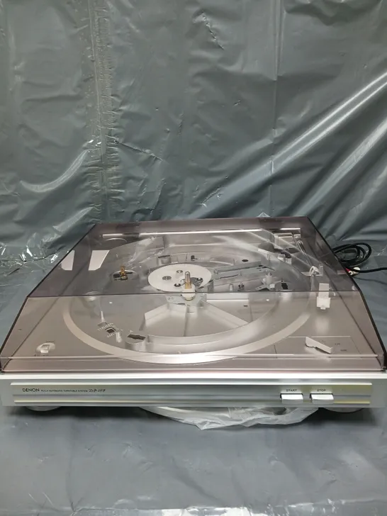 DENON DP29F SILVER TURNTABLE