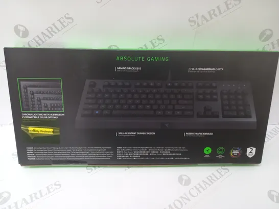 BRAND NEW BOXED RAZER CYNOSA LITE ESSENTIAL GAMING KEYBOARD