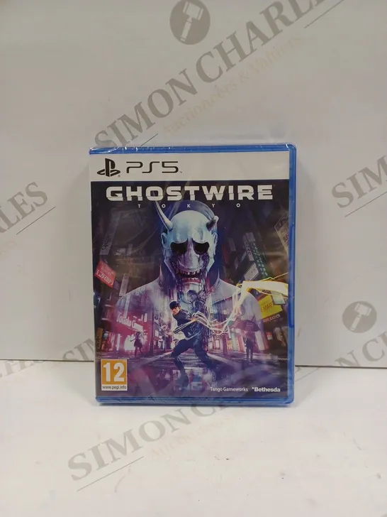 SEALED GHOSTWIRE TOKYO FOR THE PS5 