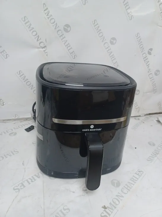 COOK'S ESSENTIALS 4L AIR FRYER IN BLACK