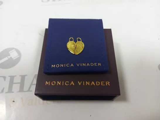 MONICA VINDER HEART SHAPED 2-PIECE NECKLACE ATTACHMENTS