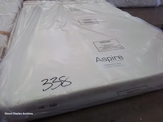 BAGGED 4'6" DOUBLE ASPIRE 7 ZONE COOL GEL COMFORT MEMORY FOAM MATTRESS 