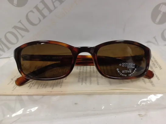 BOX OF APPROX 10 PAIRS OF STING BROWN 6143M SUNGLASSES 