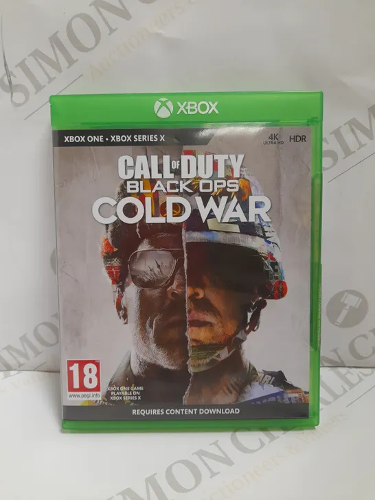 XBOX ONE CALL OF DUTY BLACK OPS COLD WAR RRP £70