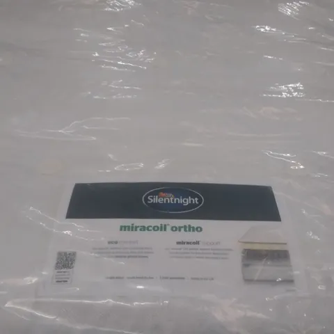 QUALITY BAGGED SUPERKING SILENTNIGHT ECO COMFORT MICROCOIL ORTHO 5FT MATTRESS