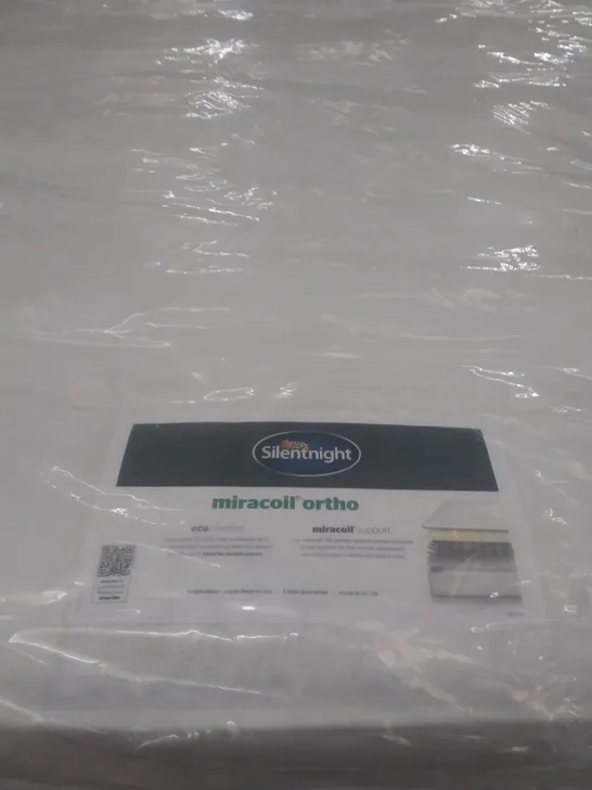 QUALITY BAGGED SUPERKING SILENTNIGHT ECO COMFORT MICROCOIL ORTHO 5FT MATTRESS