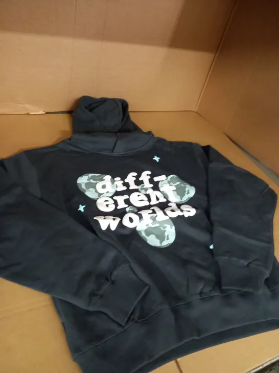 BROKEN PLANETS OVER SIZED HOODIE SIZE LARGE